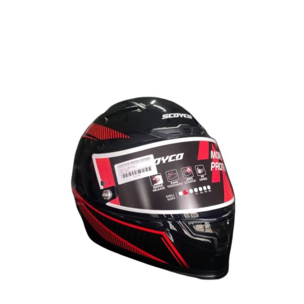 SCOYCO FIRE FULL FACE KASK